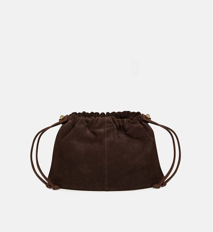 حقيبة شارلوت متوسطة الحجم بإغلاق برباط