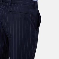 Pinstripe Wide-leg Pants
