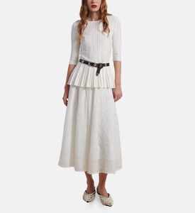 Viscose Pleated Detailing Sweater Viscose Pleated Detailing Sweater