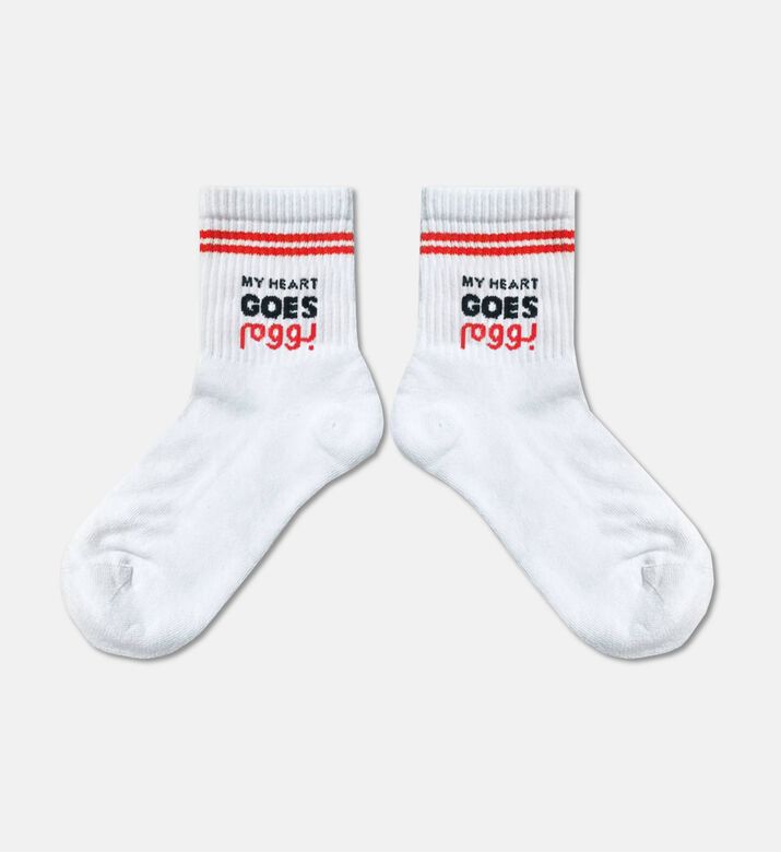 Sikasok My Heart Goes Boom Medium Women Socks, Packshot View