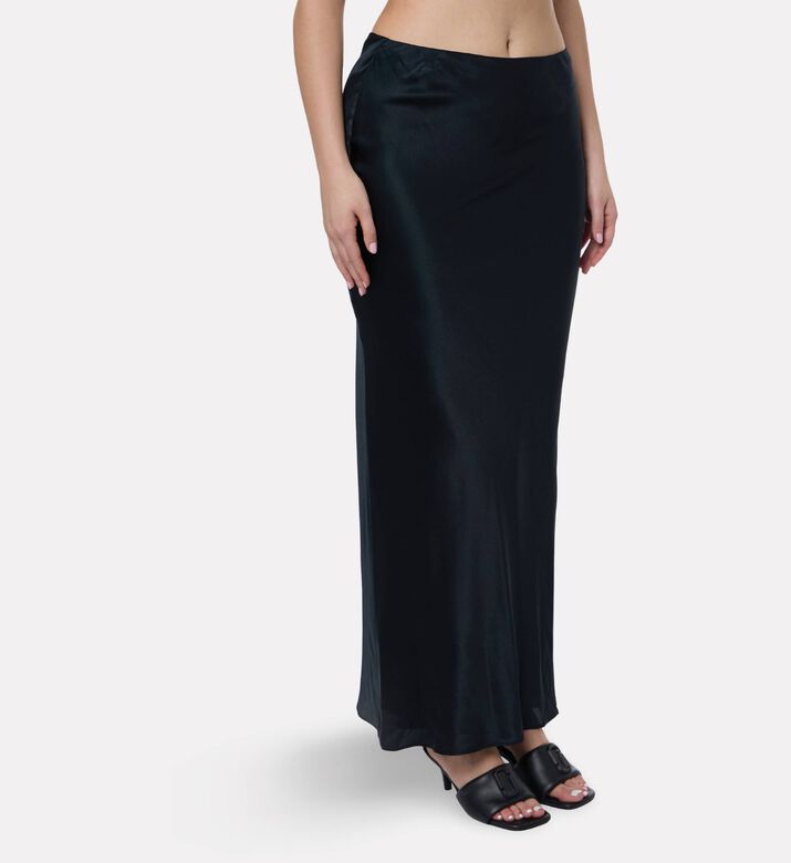 Cult Gaia Silk Flared Maxi Skirt, Model View