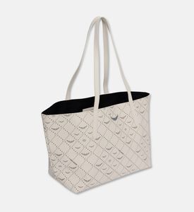Zadig et Voltaire Z Monogram Printed Shopper Bag, White, Packshot View