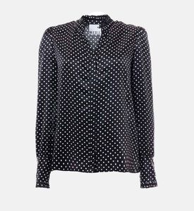 Weill Polka Dots Pattern Long-sleeve Shirt, Packshot View