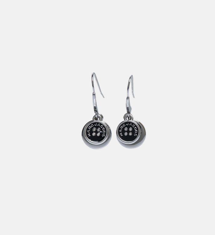 The Button Drop Earrings