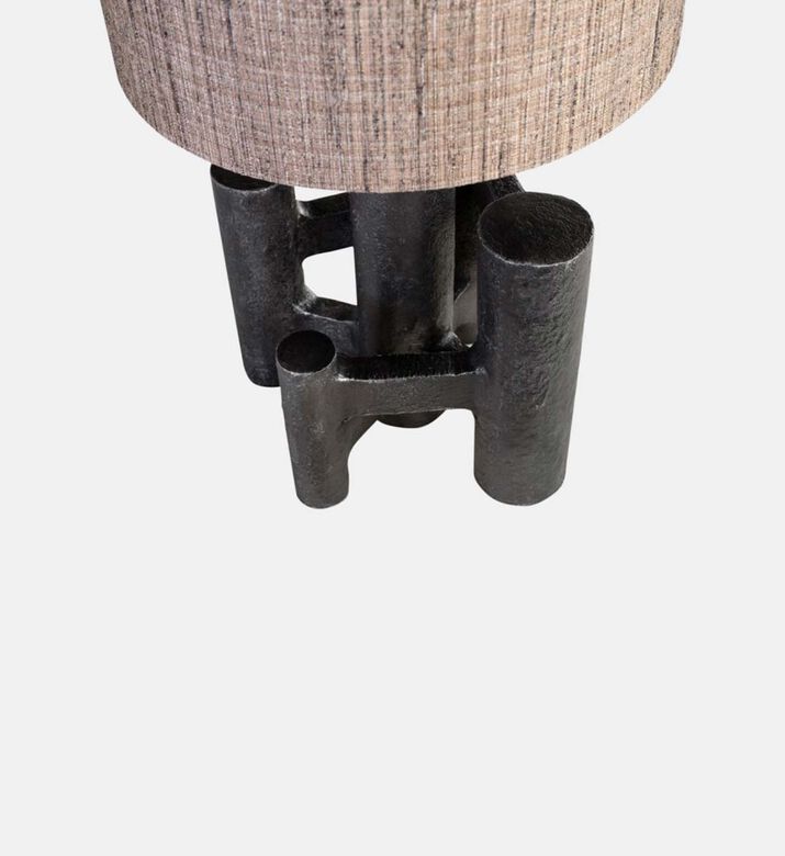 غطاء مصباح زجاجي بخشب شاد