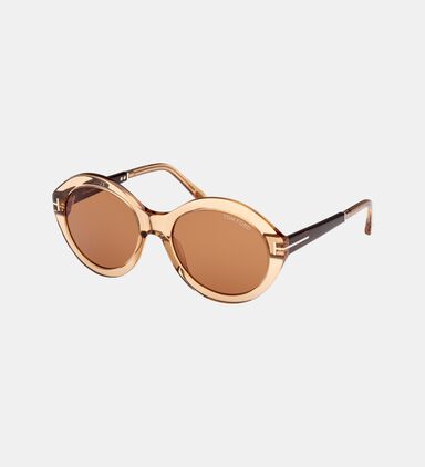 Round Shape Dark Lenses Sunglasses 55