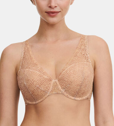 V-neck T-shirt Bra