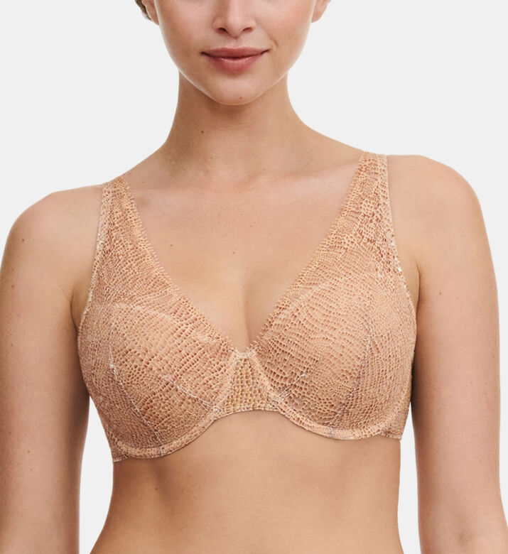 V-neck T-shirt Bra