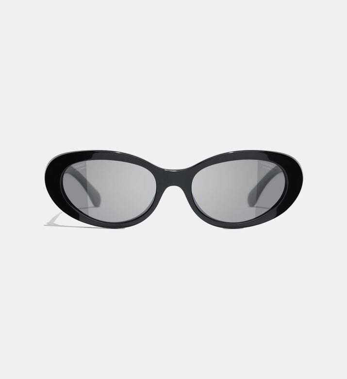 Cat-eye Chain Detail Sunglasses