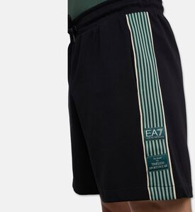 EA7 Cotton-blend Bermuda Shorts, Model View