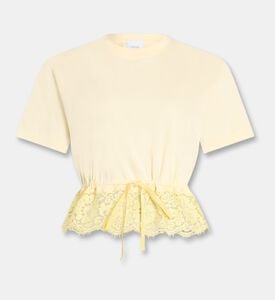 Patou Ts Lace, Yellow, L, Packshot View