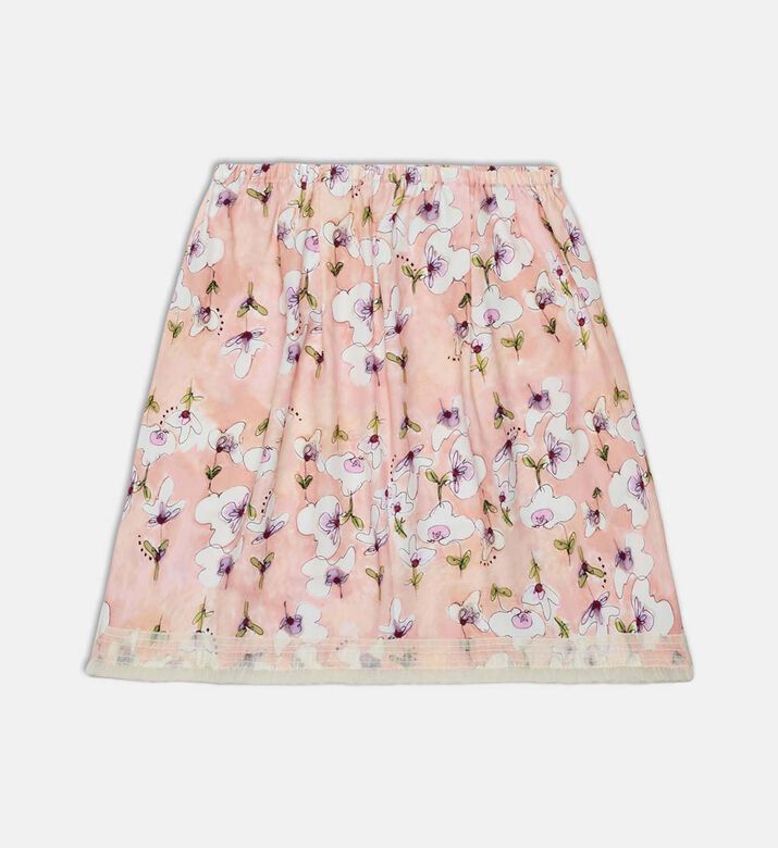 All-over Floral-print Skirt