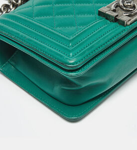 Chanel Preowned Coco Chanel Quilted Leather Small Boy Flap Bag, Packshot View