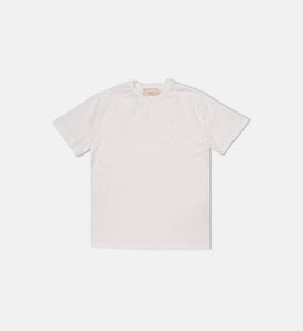 La Mia Bambina Classic Crewneck T-shirt, Ivory, 12.5y, Packshot View