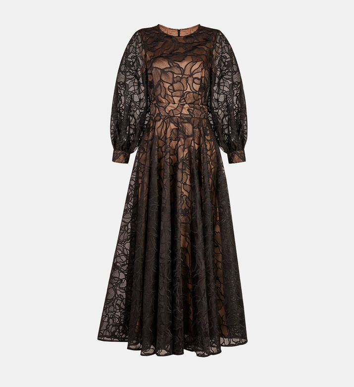 Stained Glass-inspired Midi Dress