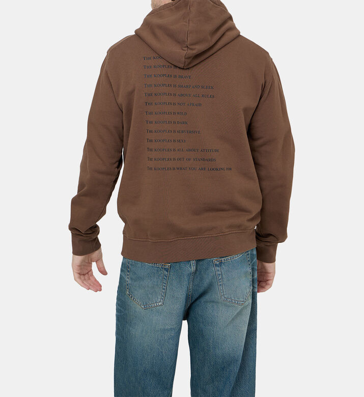 سويت شيرت قطن بطبعة وات إذ