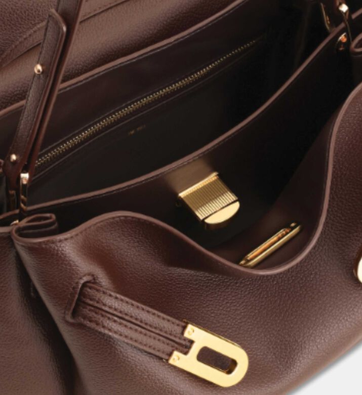 JW PEI Pebbled Double Buckle Shoulder Bag, Packshot View