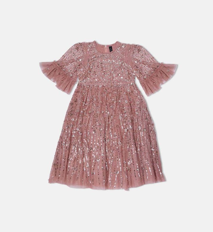Comet Sequined Flared Dress