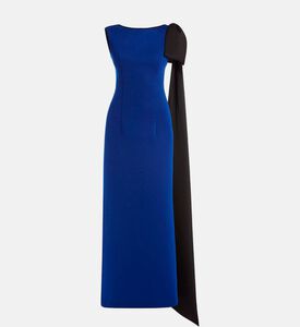 فستان غريس بدون أكمام بعقدة