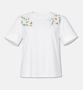 Weill Embroidered Daisy T-shirt, Packshot View