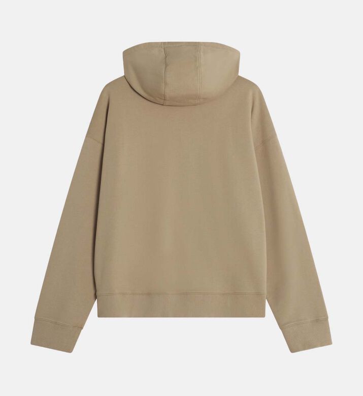 Oversized Long-sleeve Hooded Sweatshirt