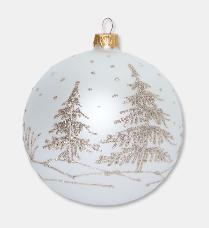 Home Deco and More Winter Vine Spherical Ornament, Packshot View