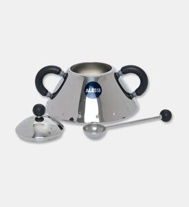 Alessi Sugar Bowl Spoon Set, Packshot View