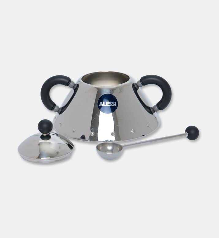 Alessi Sugar Bowl Spoon Set, Packshot View