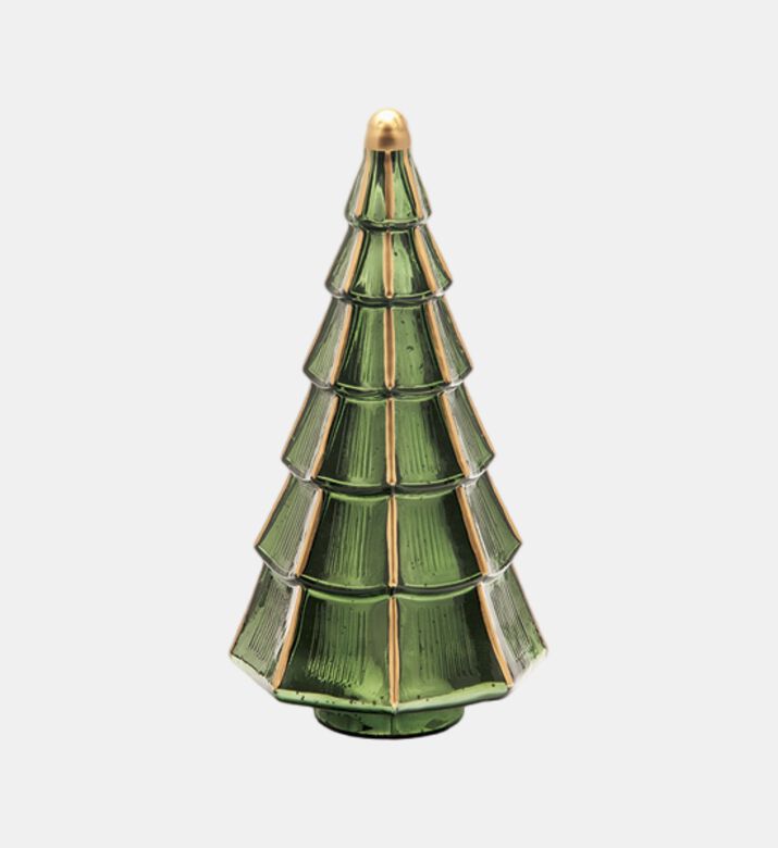 Tiered Glass Tree Decoration