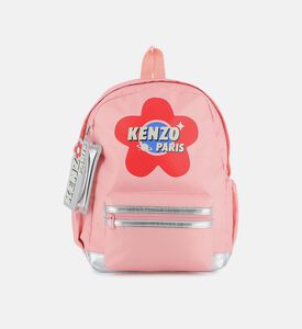 حقيبة ظهر قماشية بطباعة توضيحية