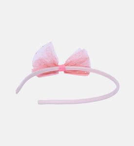 Tulle Bow Embellished Headband