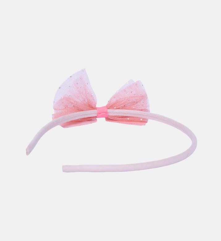 Tulle Bow Embellished Headband