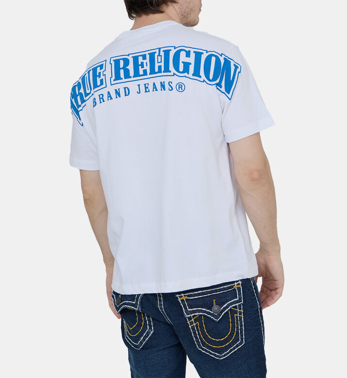 Logo Overseam Puff T-shirt