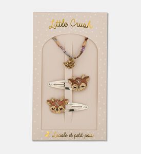 Luciole Et Petit Pois Pouch Clement Fawn Clip, Packshot View