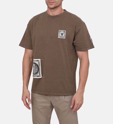 Patch Stamp Short Sleeve T-shirt