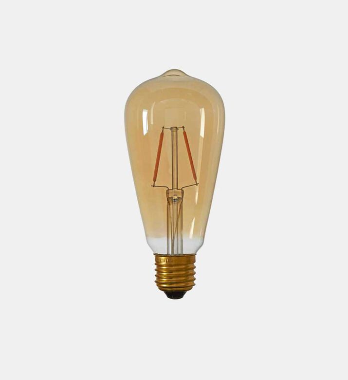 Angelo Glass Angular Amber Led Light