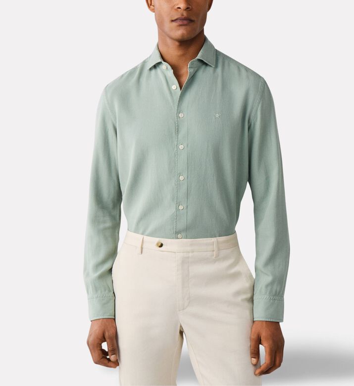 Hackett London Shirt Texture, Model View