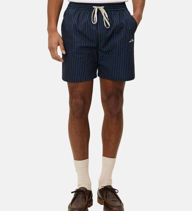 Seersucker Stan Stripe Swim Shorts