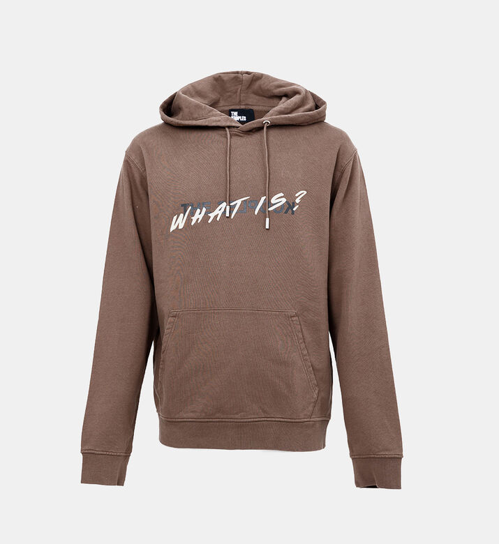 سويت شيرت قطن بطبعة وات إذ