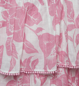 Zimmerman Cotton Floral-print Tiered Dress, Packshot View Zimmerman Cotton Floral-print Tiered Dress, Packshot View