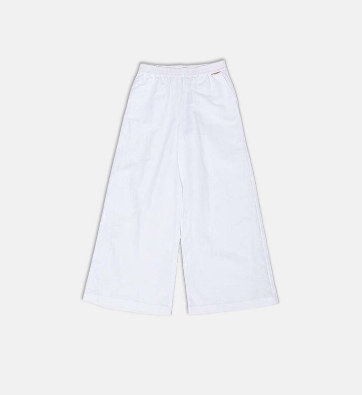 Wide-leg Cropped Trousers