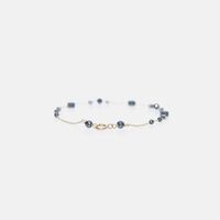 Hematite Stones Metallic Sheen Bracelet