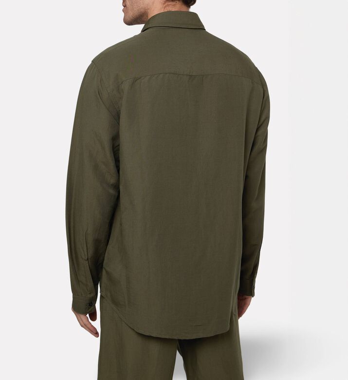 Diesel Shirt, Green, 48, Model View