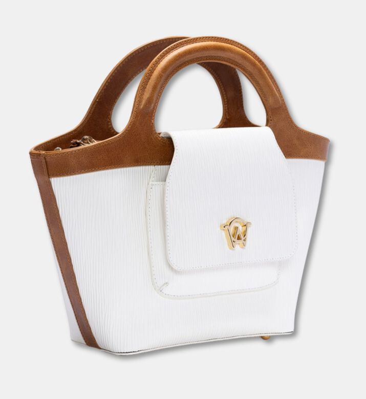 Manc Bag Juliette, White, Packshot View