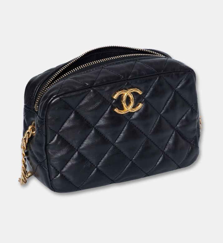 Chanel Coco Crush Quilted Leather Camera Bag, Packshot View