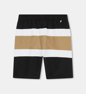 شورت سباحة مخطط بطبعة للأطفال