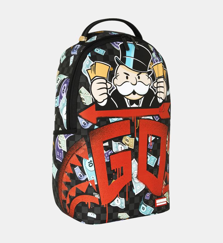 Sprayground Backpack Monopoly Sharkmouth, Packshot View