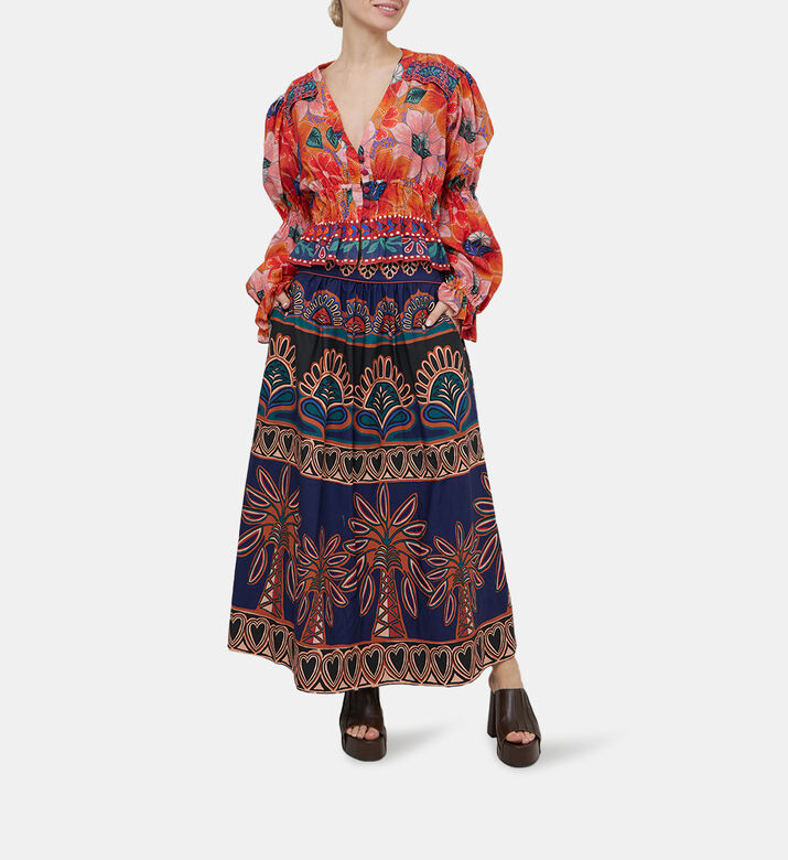 Marias Floral Long Sleeve Blouse Marias Floral Long Sleeve Blouse