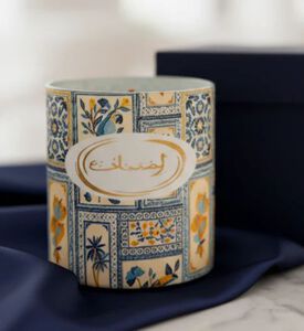 Tohfa Luxe Gratitude Glass Soy Wax Candle Gift Box, Packshot View