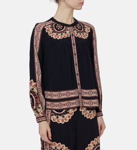 Ba and Sh Printed Long-sleeve Shirt, Model View